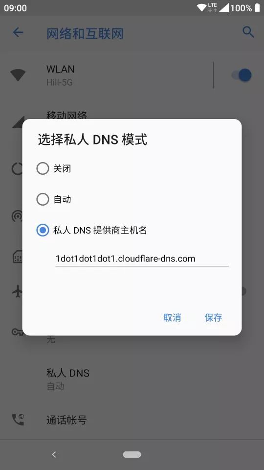 Android Pie Private DNS